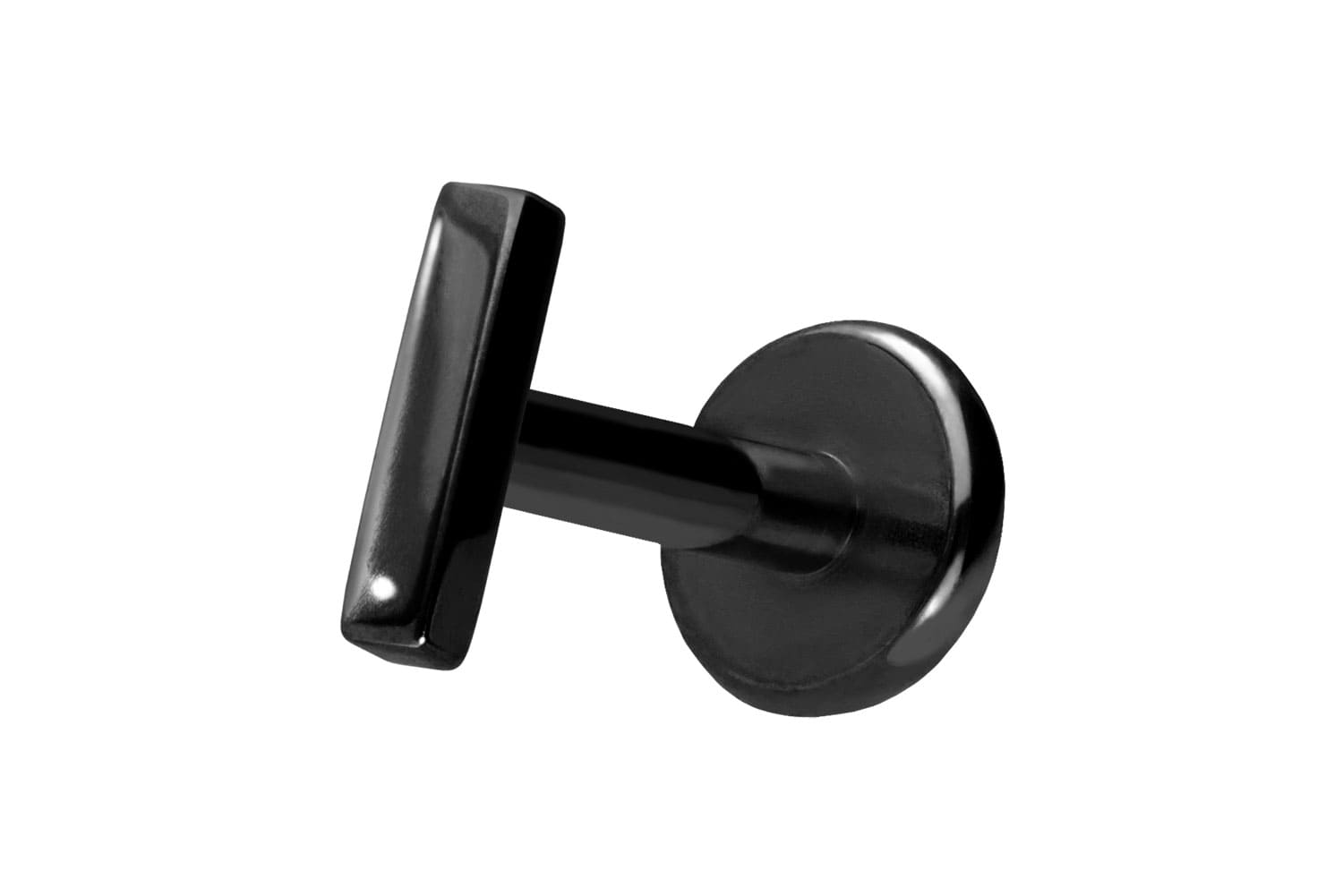 Titan Labret Piercing mit Push Fit BALKEN